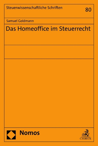 Das Homeoffice im Steuerrecht