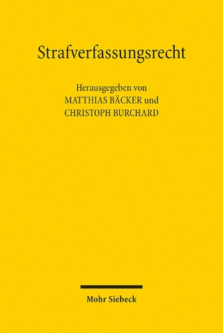 Strafverfassungsrecht