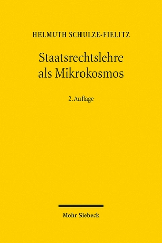 Staatsrechtslehre als Mikrokosmos