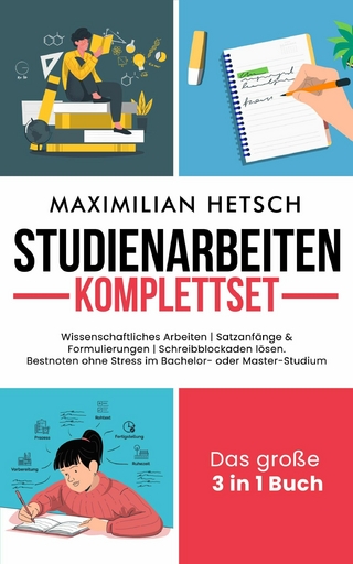 Studienarbeiten Komplettset – Das große 3 in 1 Buch