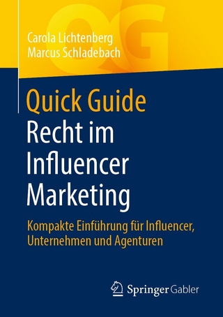 Quick Guide Recht im Influencer Marketing
