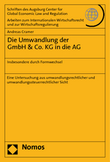 Die Umwandlung der GmbH & Co. KG in die AG - Andreas Cramer
