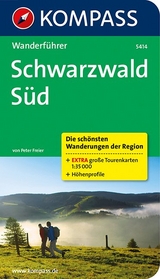 KOMPASS Wanderf&uuml;hrer Schwarzwald S&uuml;d - Peter Freier