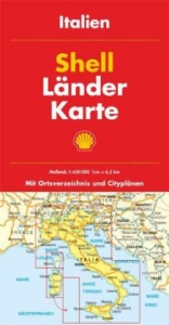 Shell L&auml;nderkarte Italien
