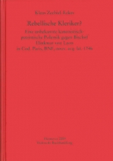 Rebellische Kleriker? - Klaus Zechiel-Eckes