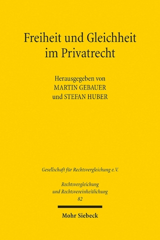 Freiheit und Gleichheit im Privatrecht