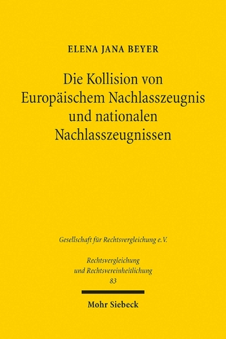 Die Kollision von Europäischem Nachlasszeugnis und nationalen Nachlasszeugnissen