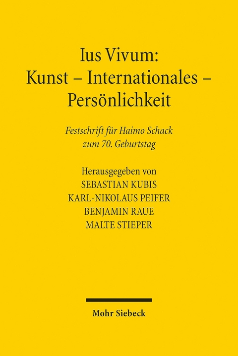 Ius Vivum: Kunst - Internationales - Pers&ouml;nlichkeit - 