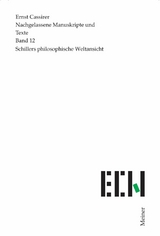 Schillers philosophische Weltansicht -  Ernst Cassirer