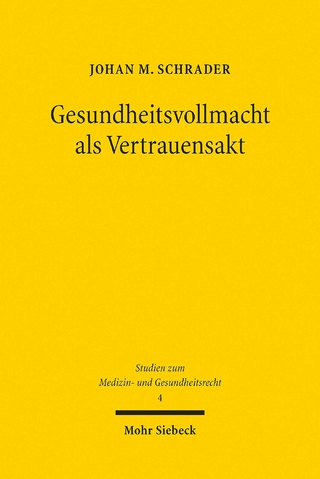 Gesundheitsvollmacht als Vertrauensakt