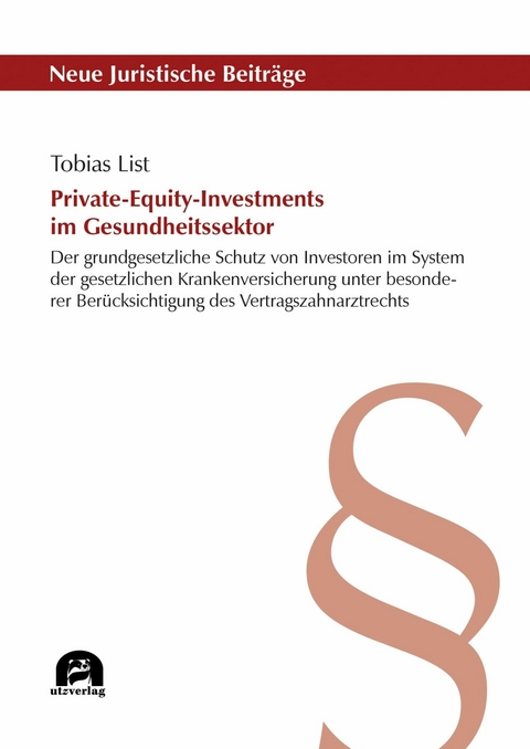Private-Equity-Investments im Gesundheitssektor -  Tobias J&uuml;rgen Werner List