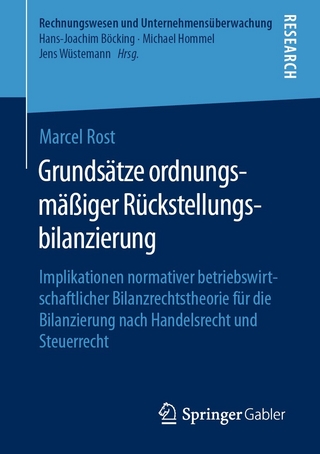 Grundsätze ordnungsmäßiger Rückstellungsbilanzierung