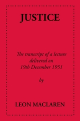 Justice -  Leon Maclaren