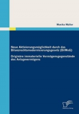 Neue Aktivierungsm&ouml;glichkeit durch das Bilanzrechtsmodernisierungsgesetz (BilMoG): Origin&auml;re immaterielle Verm&ouml;gensgegenst&auml;nde des Anlageverm&ouml;gens - Monika M&uuml;ller
