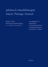 Jahrbuch Musiktherapie / Music Therapy Annual - Hanna Schirmer