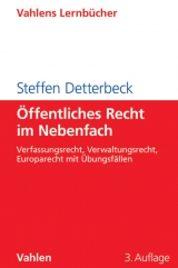 &Ouml;ffentliches Recht im Nebenfach - Steffen Detterbeck