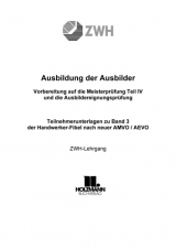 Ausbildung der Ausbilder - ZWH Zentralstelle für die Weiterbildung im Handwerk