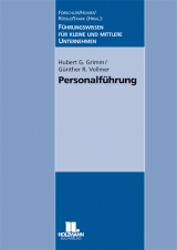 Personalführung - Grimm, Günther R.; Vollmer, Günther R.