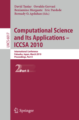 Computational Science and Its Applications - ICCSA 2010 - 