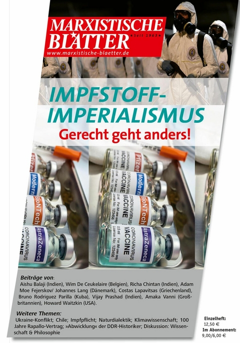 Impfstoff-Imperialismus &ndash; Gerecht geht anders!