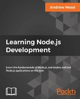 Learning Node.js Development -  Mead Andrew Mead