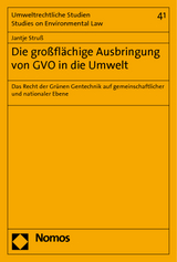 Die gro&szlig;fl&auml;chige Ausbringung von GVO in die Umwelt - Jantje Stru&szlig;