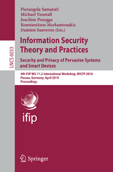 Information Security Theory and Practices: Security and Privacy of Pervasive Systems and Smart Devices - 