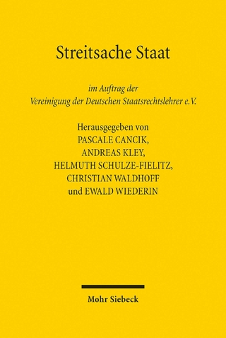 Streitsache Staat