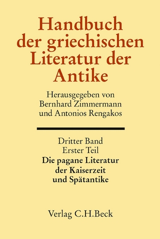 Handbuch der griechischen Literatur der Antike Bd. 3/1. Tl.: Die pagane Literatur der Kaiserzeit und Spätantike