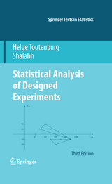 Statistical Analysis of Designed Experiments, Third Edition - Helge Toutenburg,  Shalabh