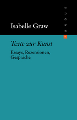 Texte zur Kunst - Isabelle Graw