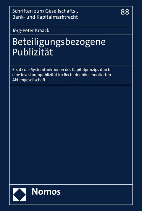 Beteiligungsbezogene Publizit&auml;t - J&ouml;rg-Peter Kraack