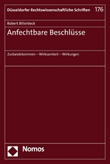 Anfechtbare Beschl&uuml;sse - Robert Billerbeck