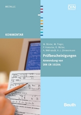 Pr&uuml;fbescheinigungen - M. Blome, M. Finger, P. Henseler, B. M&uuml;ller, A. Wehrstedt, H.-J. Zimmermann