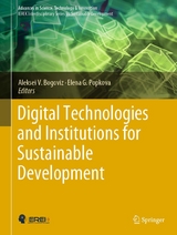 Digital Technologies and Institutions for Sustainable Development - 