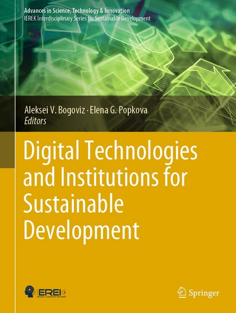 Digital Technologies and Institutions for Sustainable Development - 