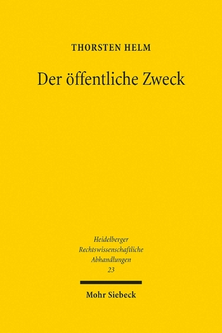 Der öffentliche Zweck