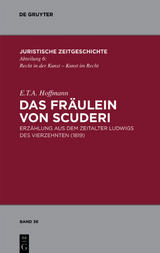 Das Fr&auml;ulein von Scuderi - E.T.A. Hoffmann