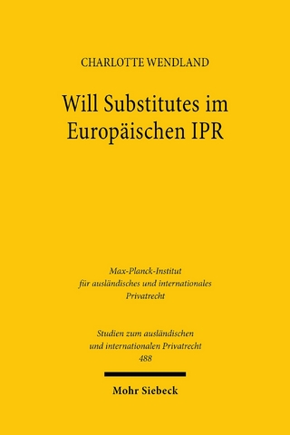 Will Substitutes im Europäischen IPR