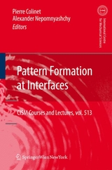 Pattern Formation at Interfaces - 