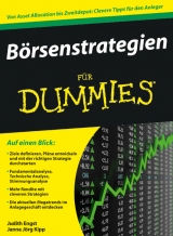 B&ouml;rsenstrategien f&uuml;r Dummies - Judith Engst, Janne Kipp
