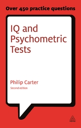 IQ and Psychometric Tests - Carter, Philip