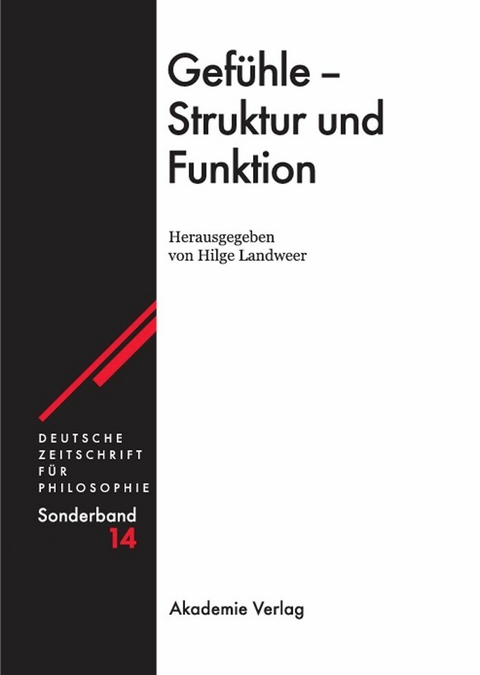 Gef&uuml;hle - Struktur und Funktion - 