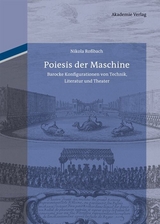 Poiesis der Maschine - Nikola Ro&szlig;bach