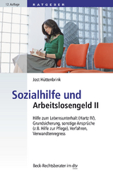 Sozialhilfe und Arbeitslosengeld II - Jost H&uuml;ttenbrink