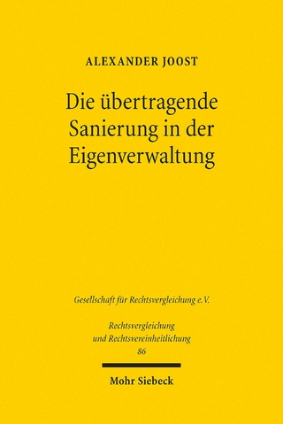 Die übertragende Sanierung in der Eigenverwaltung