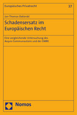 Schadensersatz im Europ&auml;ischen Recht - Jan-Thomas Oskierski