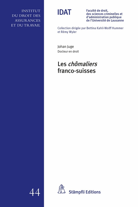 Les ch&ocirc;maliers franco-suisses - Johan Juge