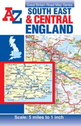 South East and Central England Road Map - Geographers' A-Z Map Company; Geographers' A-Z Map Company