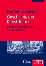Geschichte der Kunsttheorie - Norbert Schneider